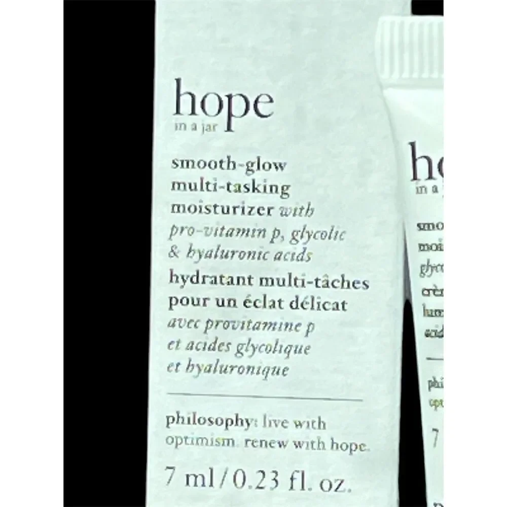 Philosophy Hope in a Jar Smooth-Glow Face Moisturizer Sample 7ml​